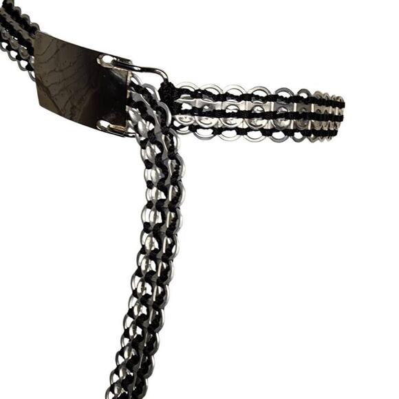 Escama Brasil Womens Accessories, Upcycled Soda Tab Belt - Picture 3 of 6